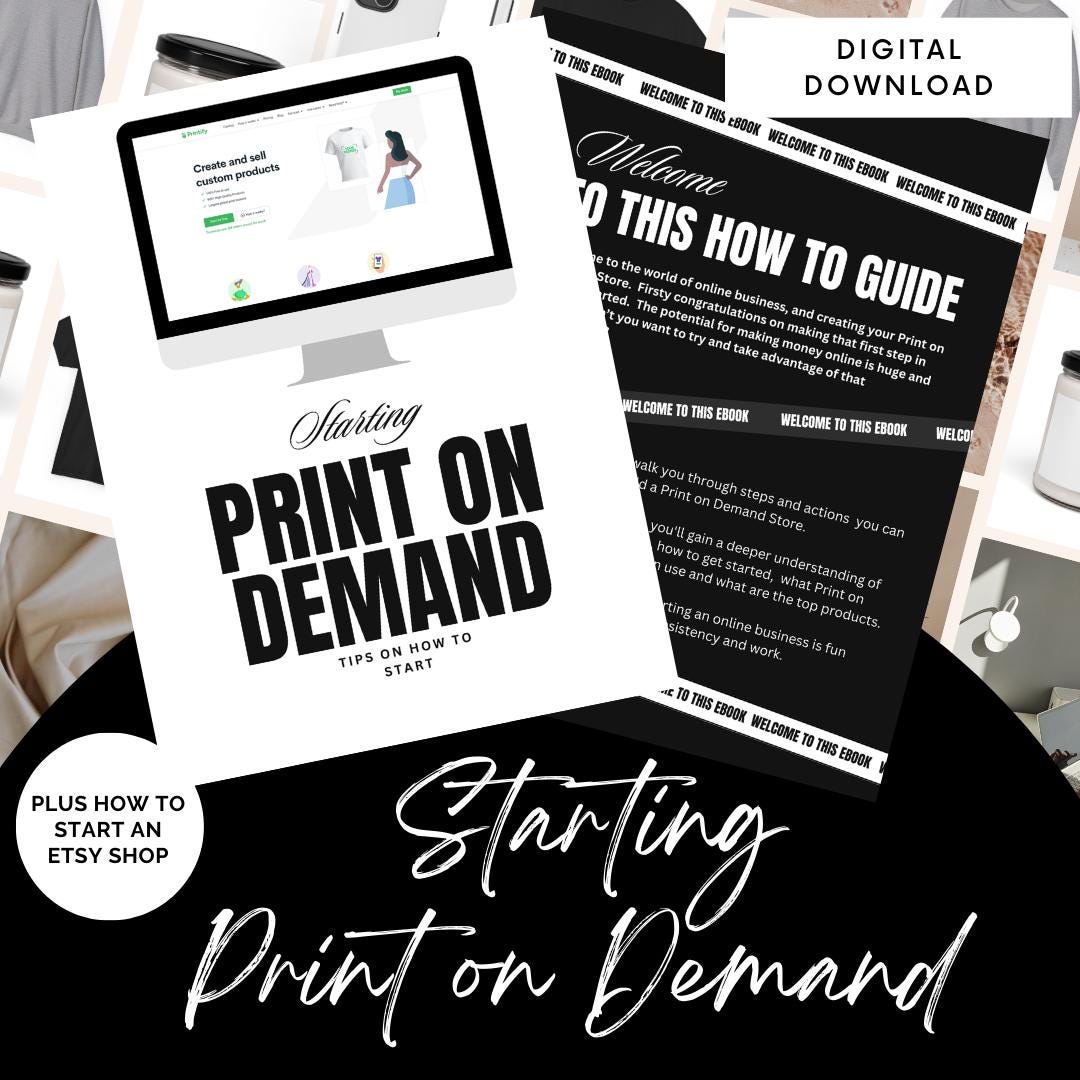 How to Start Print on Demand How to Start an Etsy Shop Sell on Etsy ...