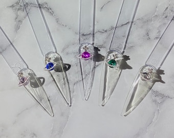 5pcs trendy planet saturn orb zircon rhinestone westwood nail charms for acrylic nail art accessories and crafts | GlamCultureNails
