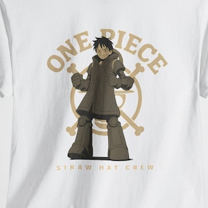 One Piece PNG, Anime Pirate Clipart, Luffy PNG, Mecha Suit One Piece, Straw Hat Crew png, Sublimation PNG, Digital Download