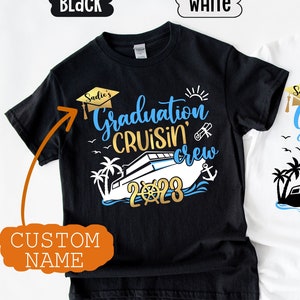 Custom Graduation Cruise Shirts, Family Cruise Tshirts, Grad Trip 2023 ...