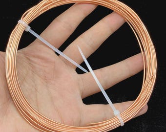 100% Natural Copper Wire for Wrap Gemstones or Make Things