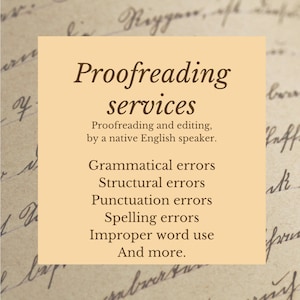 Proofreading Large - Proofread And Edit, Writing, Blogs, Articles, Emails, Stories, Letters, AI, And More.