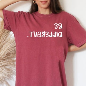 Comfort Colors® Be Anders Shirt Geschenk für Autismus Bewusstsein, Neurovielfalt Shirt, süßes Autismus Shirt, Motivations Shirt, Be Yourself Shirt