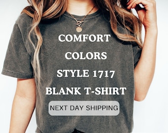 Comfort Colors® Blank T-Shirts, Blank Shirts, Comfort Colors 1717 Blank, Comfort Color Unisex Blank, Comfort Colors Blank, Blank Tees
