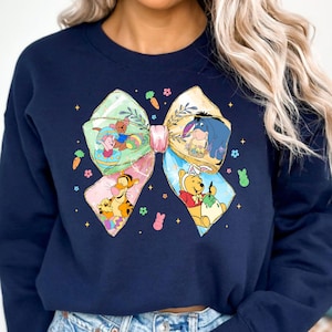 コケット ディズニー イースター シャツ、ディズニー ファミリー イースター T シャツ、コケット ボウズ ミッキーと仲間たち ディズニー イースター シャツ、ディズニーランド イースター トリップ T シャツ