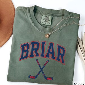Comfort Colors Briar University Shirt, Romance Book T-Shirt, Gift For Fans, Campus Hockey T-Shirt, Booktok Girl Shirt image 11