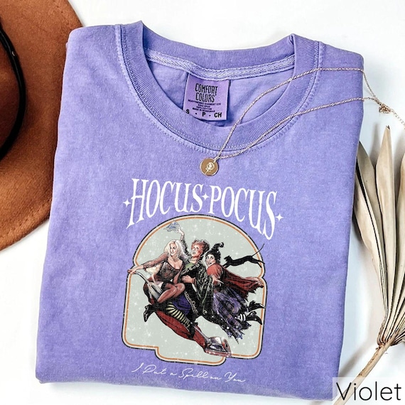 Halloween Witches T-shirts, Comfort Colors Shirt, Retro Halloween Tee, Scary  Halloween Shirts, Halloween Women Tee, Halloween Black Cat Tee