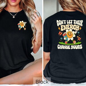 Koszulki Comfort Colors® Mental Health, Koszulki z pozytywnymi myślami, Koszulka z pozytywną energią, Koszulka z miłością do siebie, Koszulka z pozytywną afirmacją zdjęcie 4