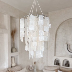 Mother of pearl pendant light online