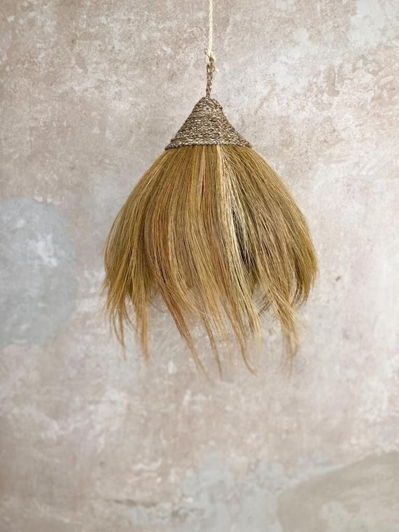 Wicker Lamp Boho Style Lampshade Pendant Lamp Rattan Chandelier Hanging Lamp Suspension Rotin Natural Lamp Vintage Lamp