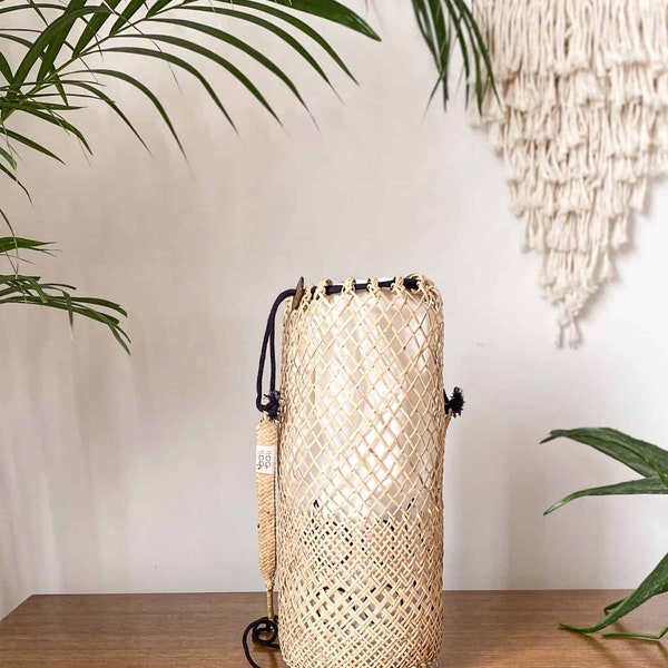 Handmade Rattan Backpack, Eco-Friendly Rucksack, Handcrafted Rattan Knapsack, Handwoven Rattan Adventure Bag, Fashion from Bali LOMBOK