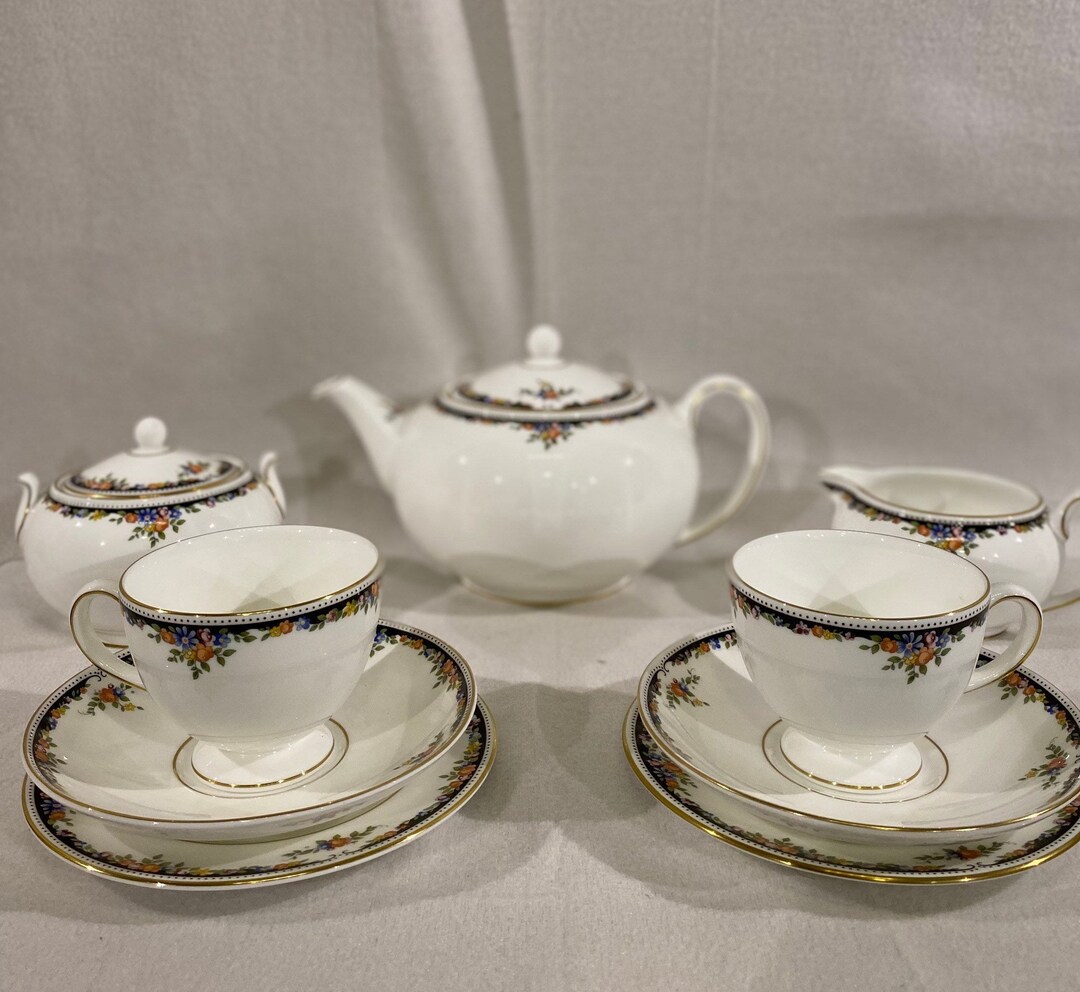 Wedgwood Osborne Tea Set Etsy