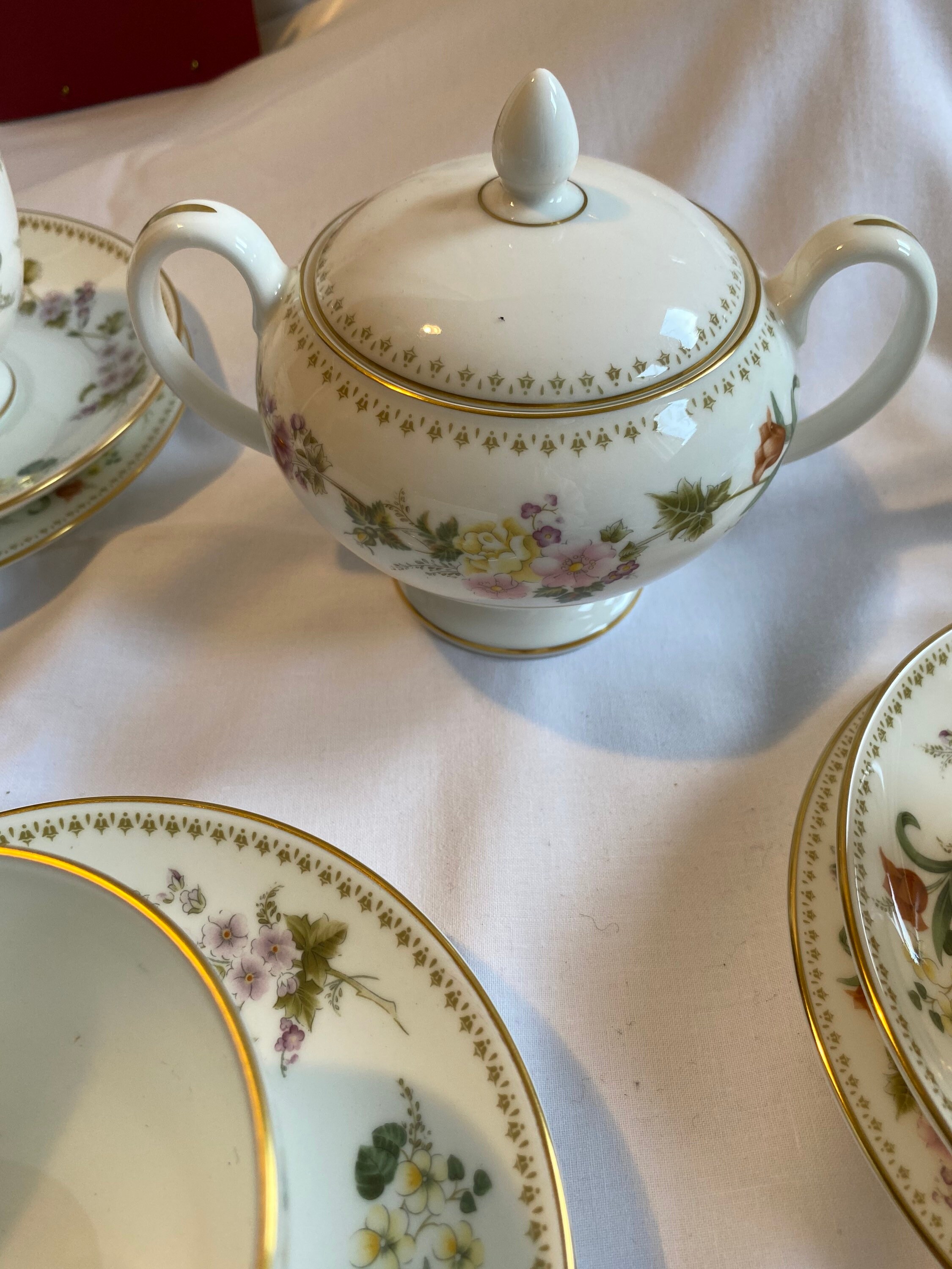 Wedgwood Mirabelle Tea Set Etsy Australia