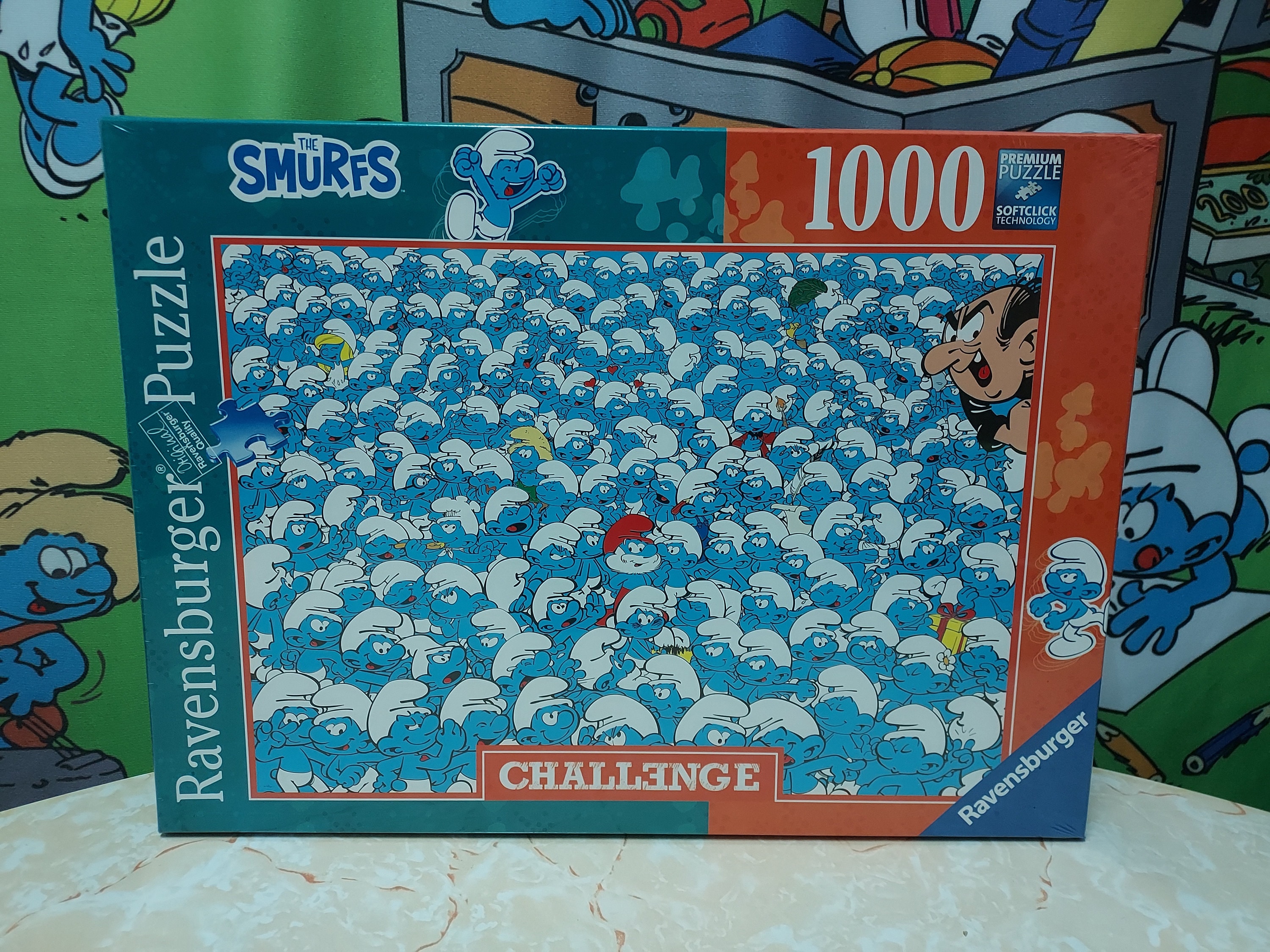The Smurfs Puzzle 1000pcs / 500pcs / 24pcs - Etsy Canada