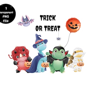 Cute Dinosaur PNG Kids Sublimation Design Halloween Dinosaurs PNG T Shirt Design Dinosaur Stickers,  Dinosaur Clipart Dinosaur PNG Dinosaur