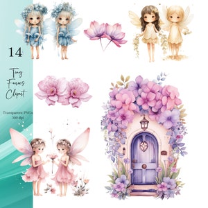 Fairy Watercolour Clipart, Forest Fairy PNG, Fairies PNG Clipart, Butterfly Clipart, Butterfly Fairies Clipart, Fairy PNG, Fairies Clipart