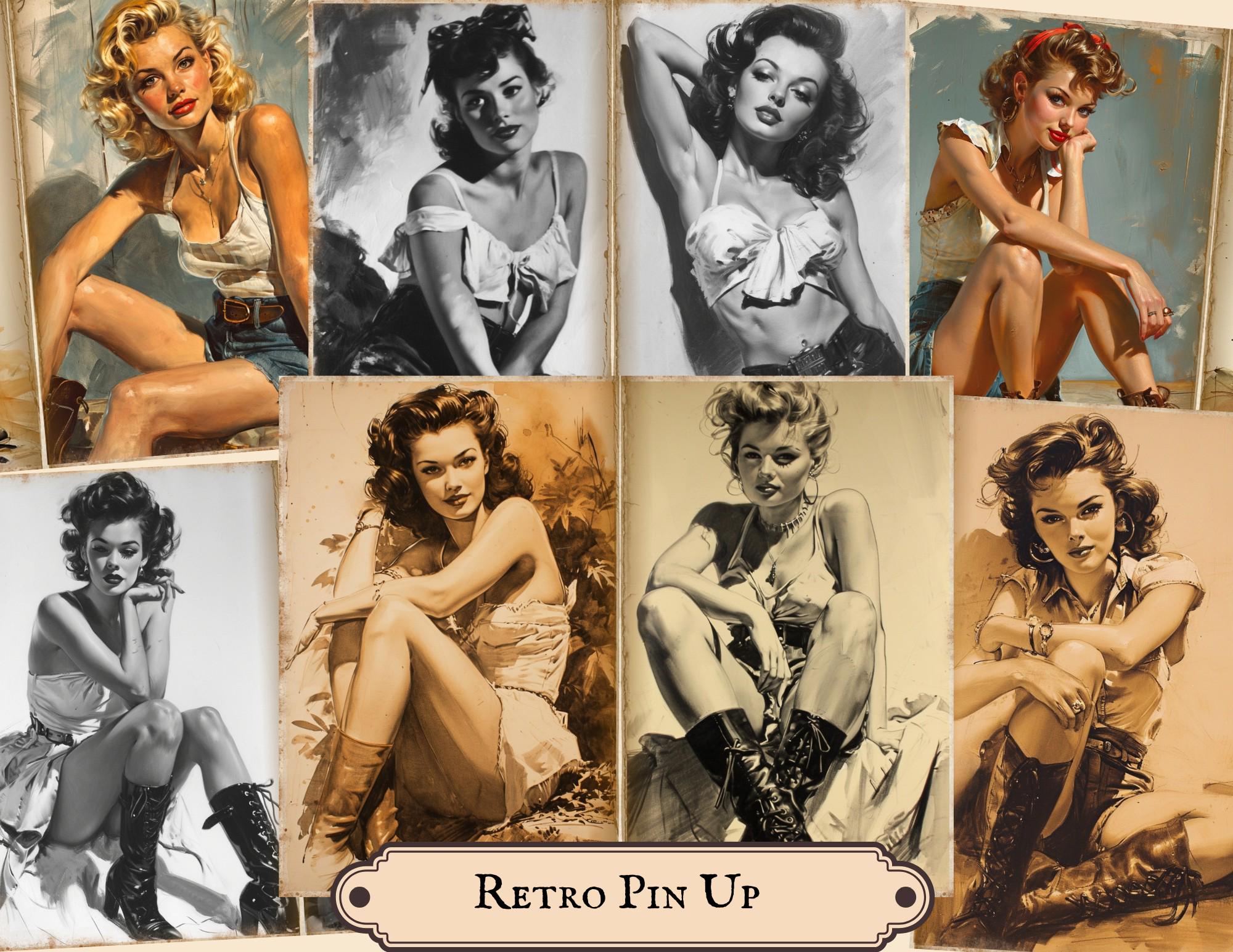 Pin up Tool Girl - Etsy