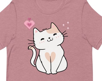 ハートの子猫！かわいい子猫のTシャツ