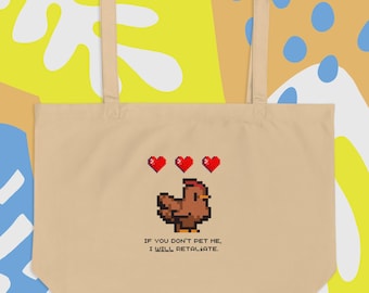 Sassy lil chicken as a tote bag