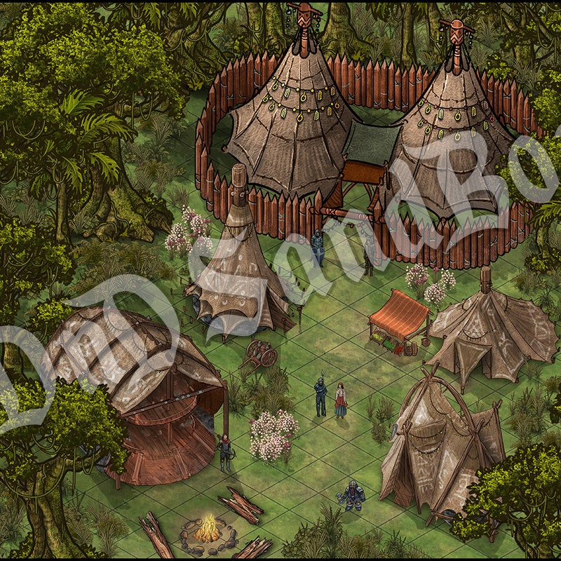Community Dnd Dnd Jungle Battle Maps - Etsy