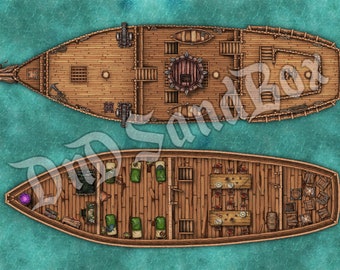 Pirate and Merchant Ship Variants