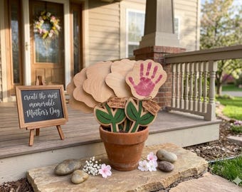 Adorable Custom Personalized Mother’s Day Wooden Plant Sticks