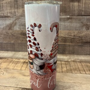 But First Coffee- Gnomes 20 Oz Tumbler