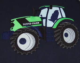 Trekker Deutz borduurontwerp