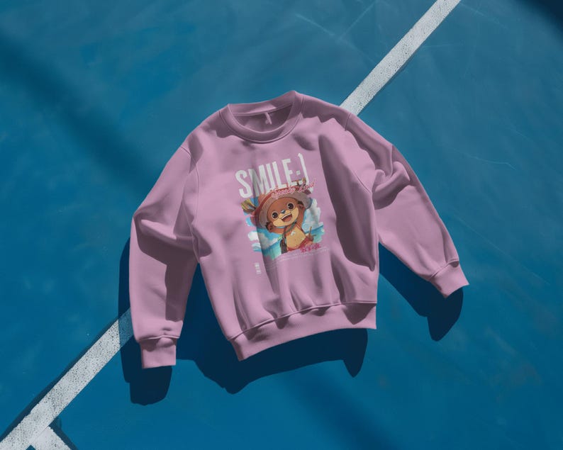 Sudadera de anime para niños pequeños, diseño de Tony Tony Chopper, ropa acogedora y adorable para niños, suéter con personaje de dibujos animados, regalo para amantes del anime imagen 4