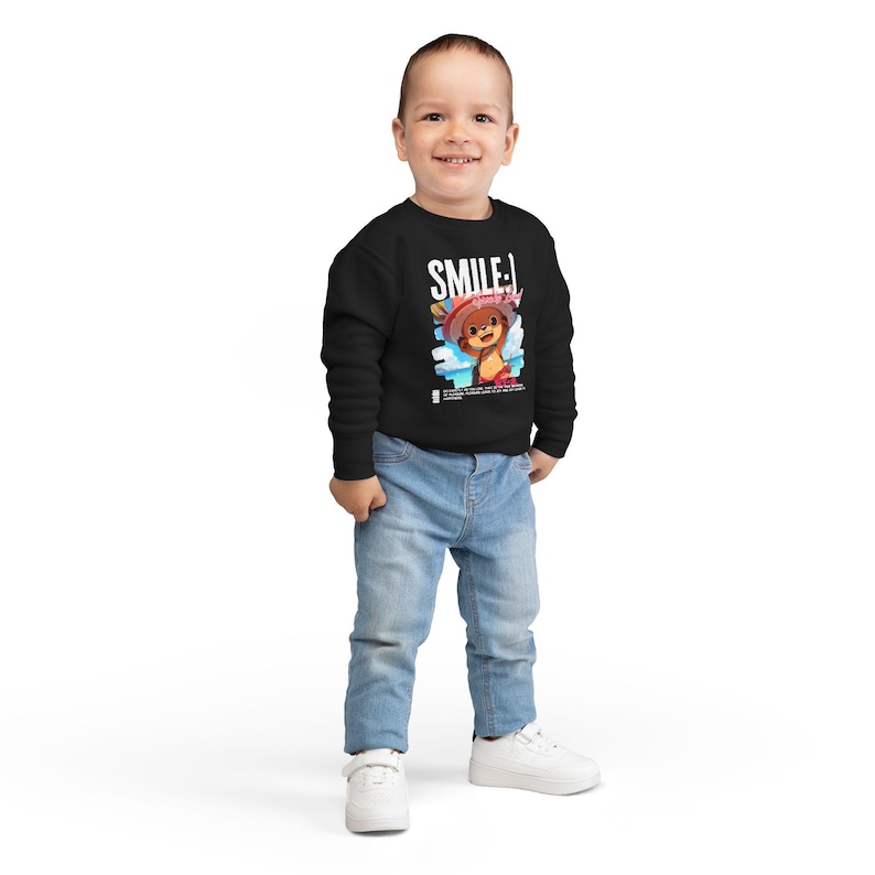 Sudadera de anime para niños pequeños, diseño de Tony Tony Chopper, ropa acogedora y adorable para niños, suéter con personaje de dibujos animados, regalo para amantes del anime imagen 7