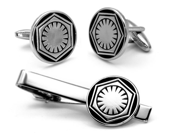 star wars cufflinks and tie clip