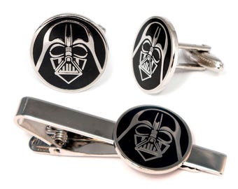 Star Wars manchetknopen, Darth Vader dasspeld, cadeauset voor bruidsjonkers
