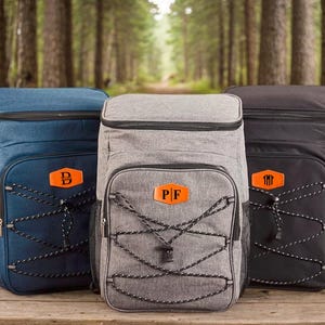 Personalized Groomsmen Cooler Backpack, Custom Lunch Cooler Backpack, Golf Beer Cooler, Hiking Cooler Backpack, Best Man Gift for Him