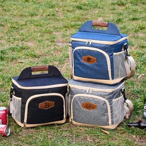 Personalized Groomsmen Cooler Bag, Groomsmen Gifts, Custom Lunch Cooler Bag, Golf Beer Cooler Bag, Hiking Cooler Bag, Best Man Gift for Him