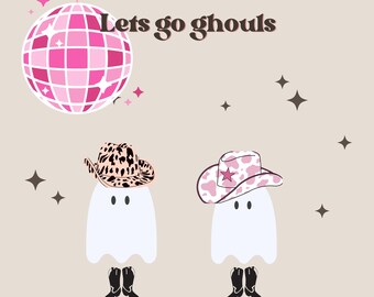 Digital print Halloween lets ghoul girls boutique download