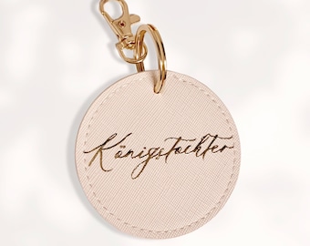 Personalized keychain with Bible verse, Christian engraving, christening gift, princess keychain, Easter gift with name for christening