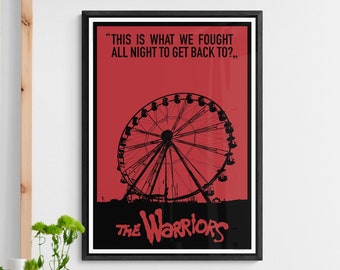 The Warriors (1979) / Poster, Wall Art / Digital Download / Gift Idea / Movie