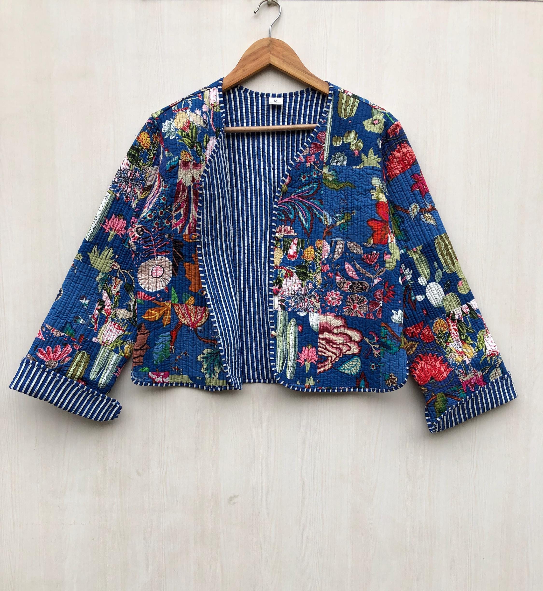 Indian Print Jacket - Etsy Indian Print Jacket - Etsy