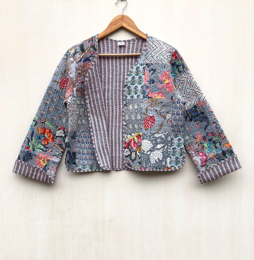 Indi and Cold Quilted Jacket, Cinnamon