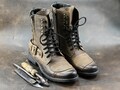 Handmade Italian Leather Motorcycle Boots, Men's High Boots, Leather Boots Men, Handmade Leather Boots, Combat Boots, Brown Boots, no. Sonny