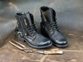 Boots, Mens Boots, Lace Up Boots, Mens High Boots, Leather Boots Men, Handmade Leather Boots, Combat Boots, Black Boots, 2B