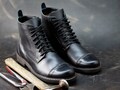 Men's Boots, Lace Up Boots, Men's High Boots, Leather Boots Men, Handmade Leather Boots, Combat Boots, Black Boots, no. 9A