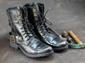 Handmade Italian Leather Motorcycle Boots, Men's High Boots, Leather Boots Men, Handmade Leather Boots, Combat Boots, Black Boots, no. Sonny