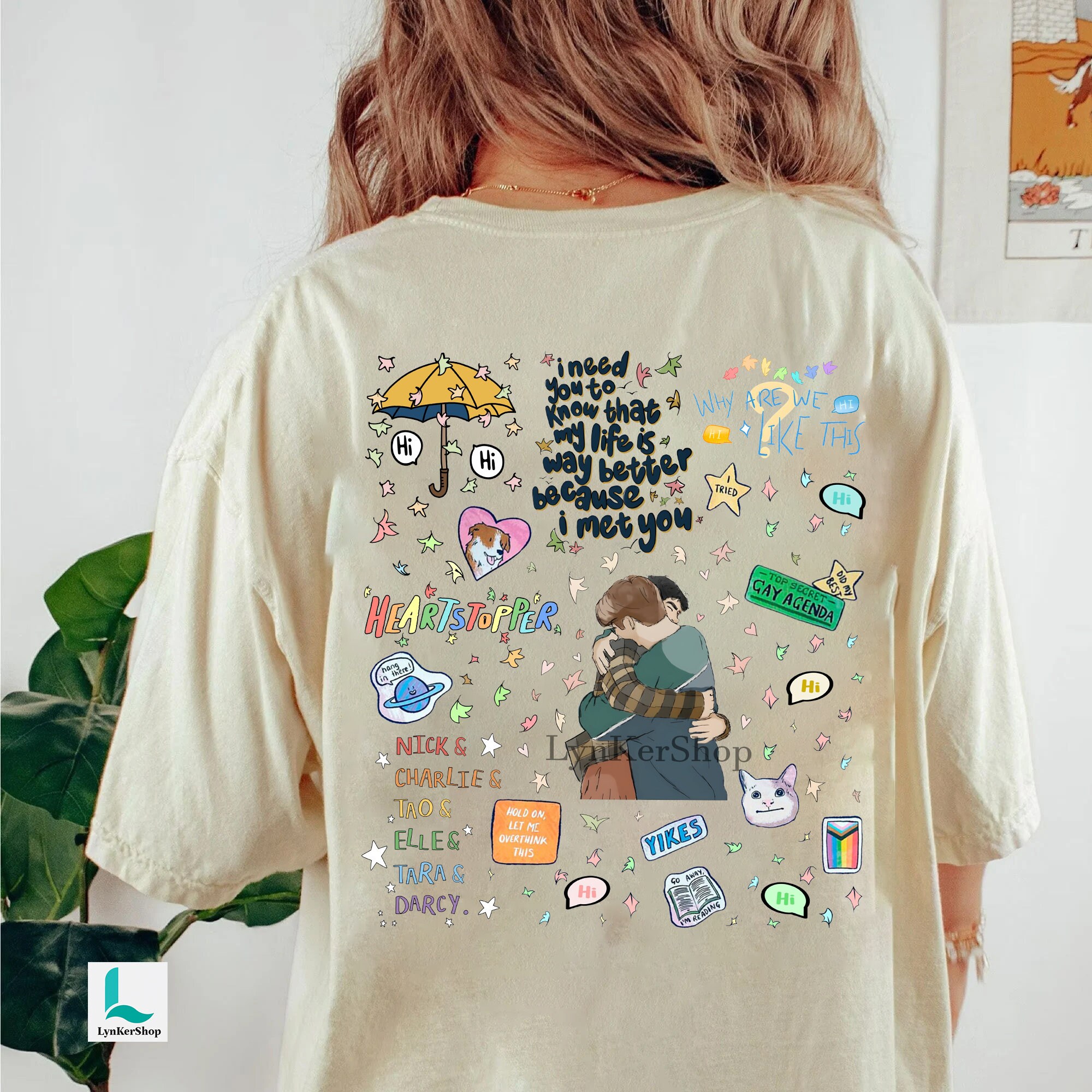 Heartstopper Shirt Heartstopper Merch LGBT Pride Shirt Nick - Etsy UK