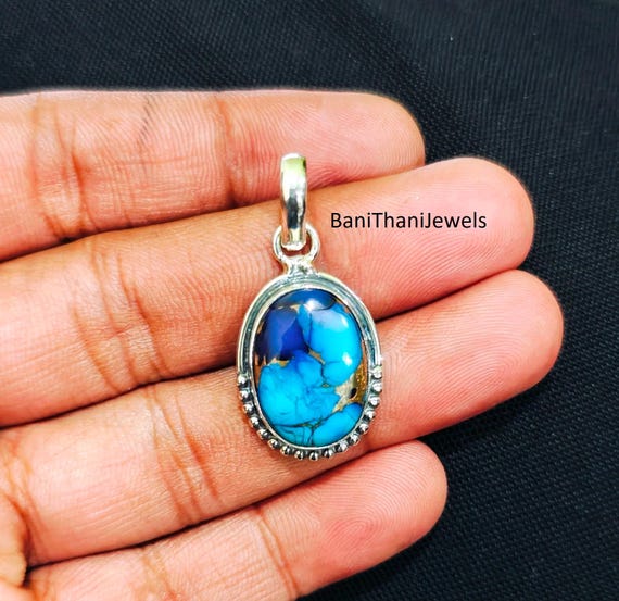 Handmade Purple Dahlia Turquoise Pendant: 925 Sterling Silver - Etsy Handmade Purple Dahlia Turquoise Pendant: 925 Sterling Silver - Etsy