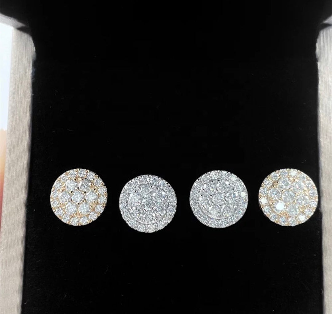 VVS Diamond Earrings Etsy