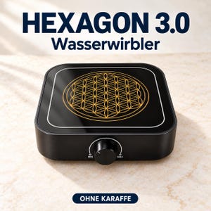 Hexagonal Structured Water Vortex HEXAGON 3.0 – with accessories, without carafe**