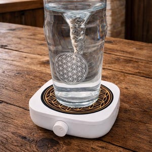 HEXAGON 1.0 TU REMOLINO DE AGUA Generador de vórtices de agua con la Flor de la Vida