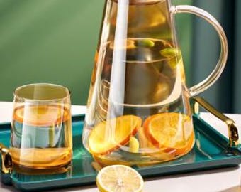 Glass carafe glass jug 2.0 liters - Suitable for HEXAGON 3.0