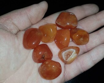 Medium carnelian tumbles | Tumbles | Carnelian | ShyneGB